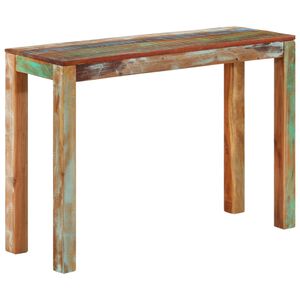 vidaXL konsoles galdiņ&scaron;, 110x35x76 cm, pārstrādāts masīvkoks