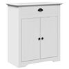 vidaXL Vannas istabas izlietnes skapis "BODO" Balts 70x35x80 cm
