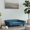 vidaXL dīvāngulta, zila, 70x48x22 cm, samts