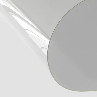vidaXL galda aizsargsegums, caurspīdīgs, 100x60 cm, 2 mm, PVC