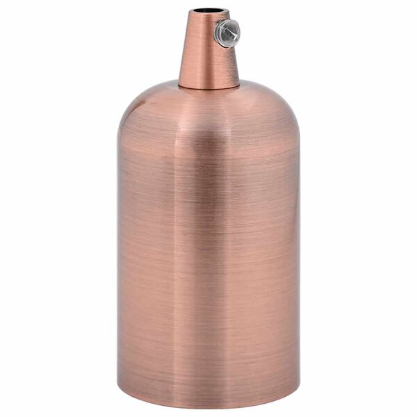 vidaXL Lampu turētāji 2 gab Red Bronze E27