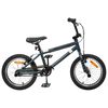 vidaXL BMX Velosipēds 16 Collas iedots 5-8 gadu vecumam Tum&scaron;i pelēka