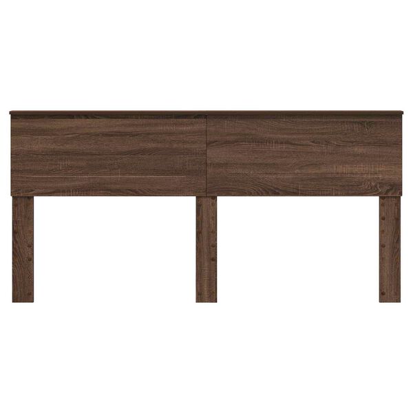 vidaXL Galvgalis Brūns ozols 200 cm Inženierijas koks