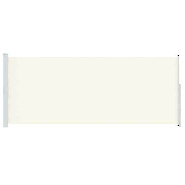 vidaXL izvelkama sānu markīze, krēmkrāsas, 200x500 cm