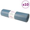 vidaXL atkritumu maisi, 100 gab., zili, 240 L