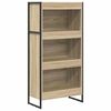 vidaXL Grāmatplaukts 60 x 30 x 121 cm Inženierijas koks Sonoma