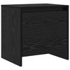 vidaXL Nakts skapītis Melns ozolkoks 45 x 34 x 44,5 cm