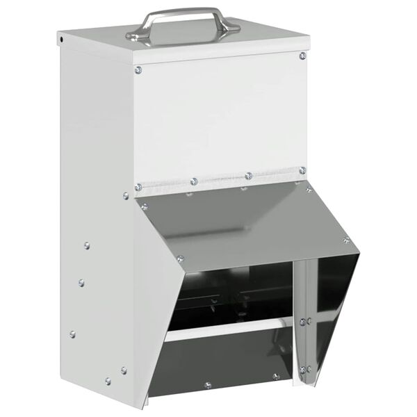 vidaXL Vistas barotava Sudraba 20 x 25 x 35 cm Cinkots tērauds