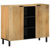 vidaXL Bufete Brūns 90x33x75 cm Masīvkoka Mango