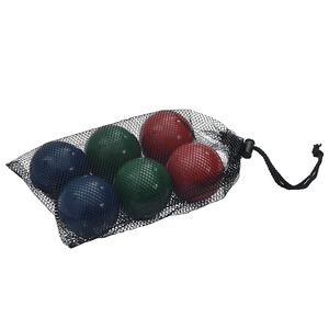 vidaXL Bocce bumbu komplekts ar somu, priedes masīvkoks