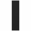 vidaXL Skapis Melns ozols 30 x 50 x 200 cm Inženierijas koks