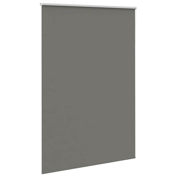 vidaXL Rullo žalūzija Blackout pelēks 160x210cm Auduma platums 156,6cm