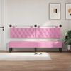 vidaXL Karājo&scaron;s galvgalis Rozā 210 x 55 x 7 cm audums