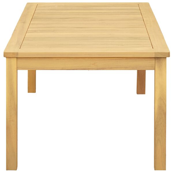 vidaXL dārza galdiņ&scaron;, 110x60x45 cm, akācijas masīvkoks