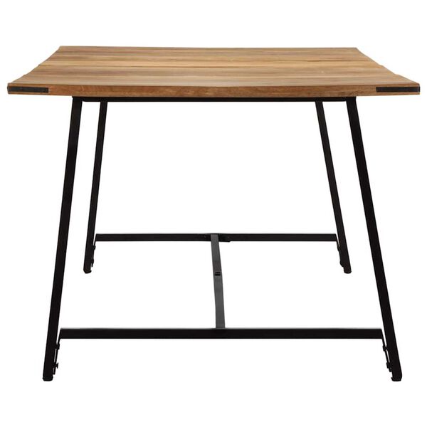 vidaXL virtuves galds, 200x100x75 cm, mango masīvkoks