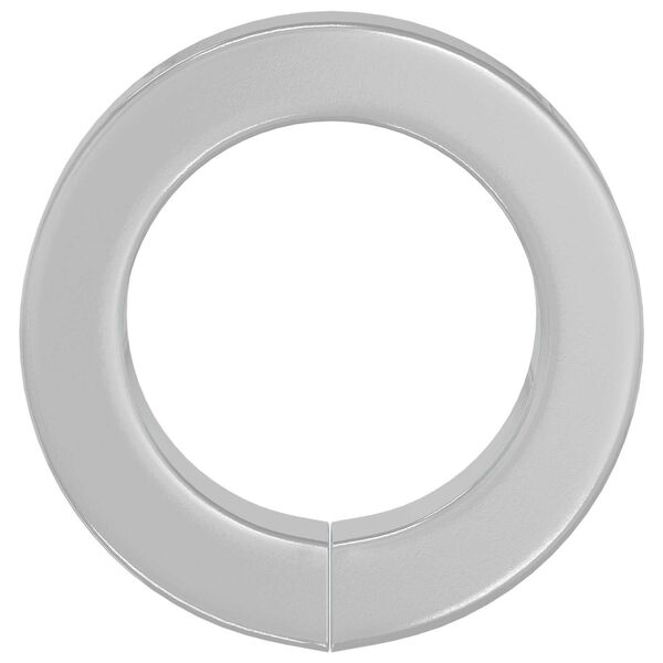 vidaXL Stieples mazgātājs 2 pcs Balts 13 x 1 mm Dzelzs