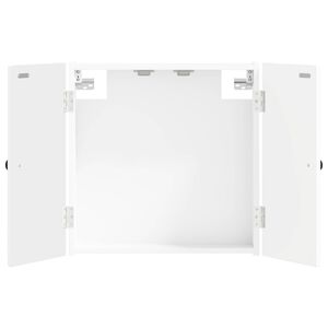 vidaXL Dartboard skapis BREDA Balts 52,5 x 10,5 x 53,5 cm