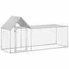 vidaXL vistu būris, 3x1x1,5 m, cinkots tērauds
