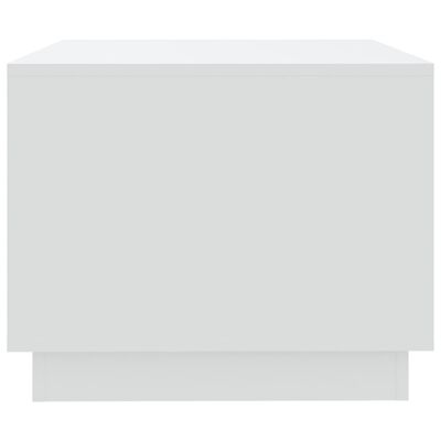 vidaXL kafijas galdiņš, balts, 102,5x55x44 cm, skaidu plāksne