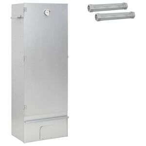 vidaXL Smēķētājs krāsns 3 pcs 44,5 x 29 x 110 cm Cinkots tērauds
