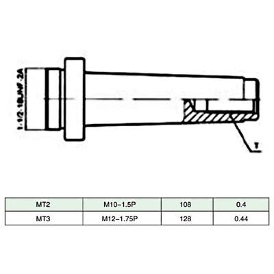 vidaXL 15-daļīgs virpošanas instrumentu komplekts, 50 mm, MT3-F1-12