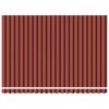 vidaXL Markīze Oranžs un brūns 450 x 300 x 165 cm Poliesters un metāls