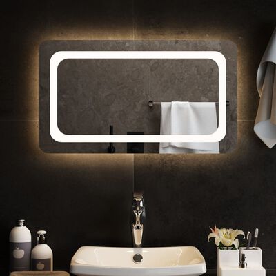 vidaXL vannasistabas spogulis ar LED, 70x40 cm