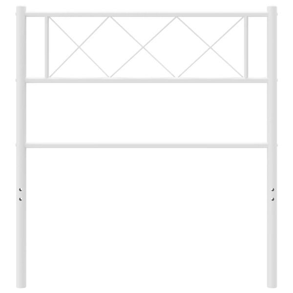 vidaXL rezerves galvgalis, balts, 90 cm