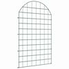 vidaXL Dīķa žoga komplekts 8 pcs Zaļa 50 x 80 cm Tērauds