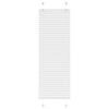 vidaXL kroku žalūzija balta 40x100 cm auduma platums 39,4 cm