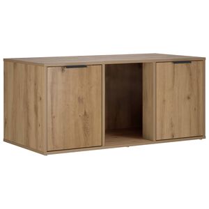 vidaXL Kaķu būris Artisan Ozols 100 x 49 x 45 cm Inženierijas koks