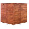 vidaXL augstā puķu kaste, akācijas koks, 100x100x100 cm