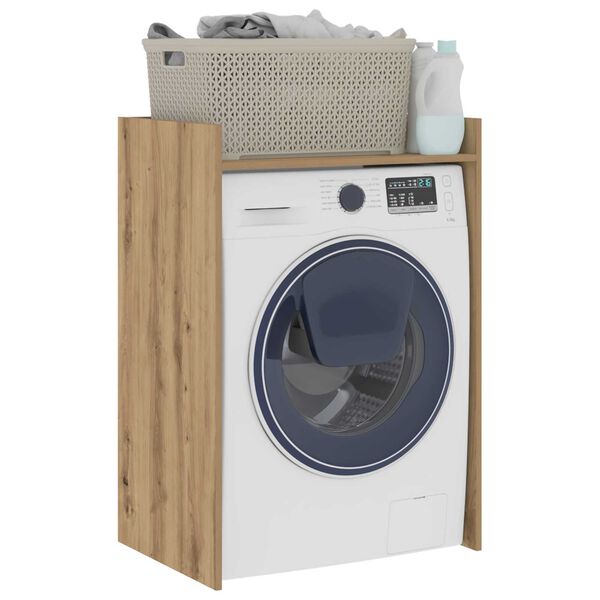 vidaXL Veļas ma&scaron;īnas skapis Mākslīgā ozola 67,5 x 48 x 97 cm