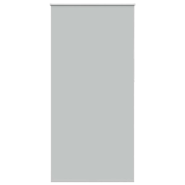 vidaXL rullo žalūzija gai&scaron;i pelēks 110x230 cm auduma platums 105,7 cm