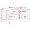 vidaXL TV skapītis, 80x31x46 cm, mango masīvkoks