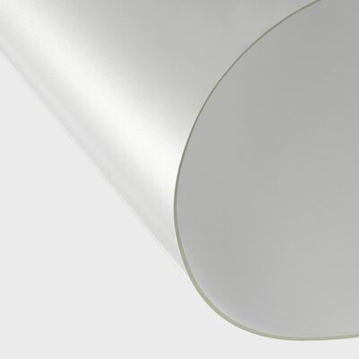 vidaXL galda aizsargsegums, matēts, 70x70 cm, 2 mm, PVC