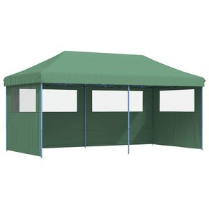 vidaXL Balles telts 292 x 580 x 315 cm Zaļa Oksforda audums