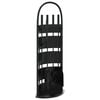 vidaXL 5 daļu kamīna instrumentu komplekts, 23x15x66 cm, tērauds