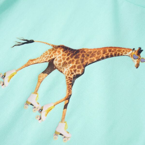 Bērnu T-krekls, gai&scaron;a ūdens krāsā, 116