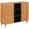 vidaXL Puse 90 x 33 x 75 cm Cieta mango koksne