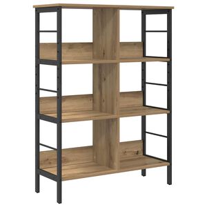 vidaXL Grāmatu plaukts 6 līmeņi 82 x 32 x 112 cm Inženierijas koks