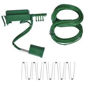 Automātiskā apūdeņo&scaron;anas sistēma ar smidzinātāju un taimeri