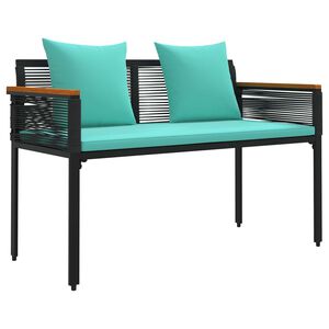 vidaXL Āra sols 2 -Seater 117 x 54 x 74.5 cm poliratāns