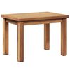 vidaXL Kafijas galdiņ&scaron; Brūna 50 x 35 x 36 cm Ciets tek&scaron;a koks