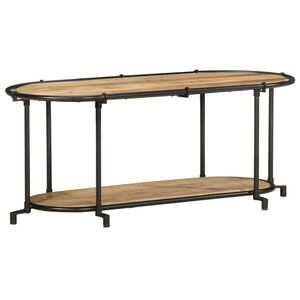 vidaXL TV skapītis, 100x42x40 cm, raupjš mango masīvkoks