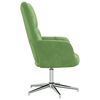 vidaXL atpūtas krēsls, gai&scaron;i zaļ&scaron; samts