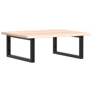 vidaXL izlietnes plaukts, stiprināms pie sienas, tērauds, ozola koks