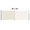 vidaXL izvelkama sānu markīze, krēmkrāsa, 100x300 cm