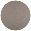 vidaXL Teritorijas paklāji LUGO Krēms un taupe &Oslash; 160 CM Poliesters