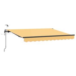vidaXL Nolokāms markīze Smil&scaron;u 350 x 250 cm Poliesters